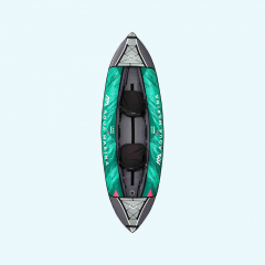 Aqua Marina Laxo-320 Recreational Kayak - 2 person. Inflatable deck. Kayak paddle set included. LA-320