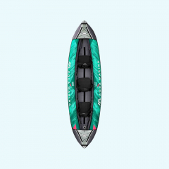 Aqua Marina Laxo-380 Recreational Kayak - 3 person. Inflatable deck. Kayak paddle x2. Kayak seat x3. LA-380